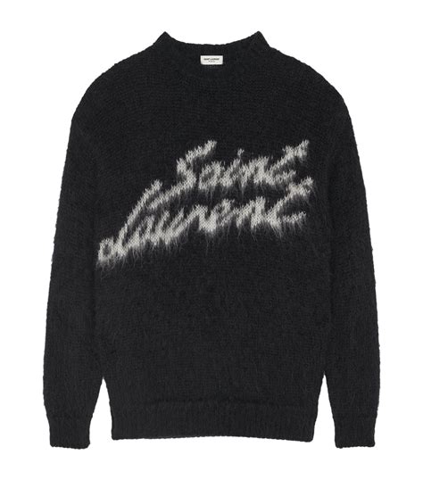 yves saint laurent old school sweater|yves saint laurent men's sweaters.